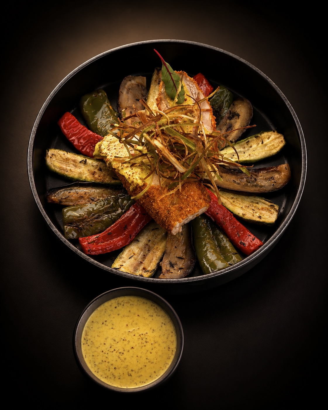 Cordon Bleu Gourmet — Generous cordon bleu with melting centre — Nuestros Menús Digitales | Dar Krepchy | Marrakech