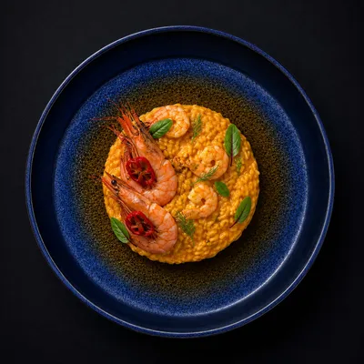 Risotto Fruit De Mer 400w — Dar Krepchy | Krepchy Gallery | Marrakech