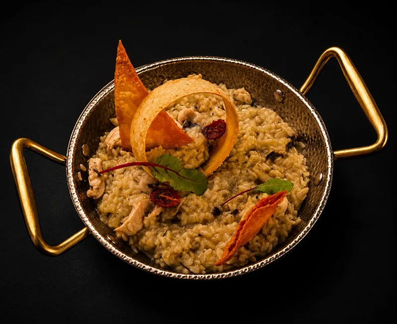 Risotto Poulet Champigionns 800w — Dar Krepchy | Krepchy Gallery | Marrakech
